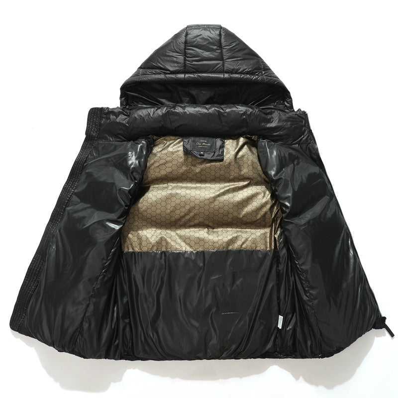 Padded Down Jacket Hooded Vest